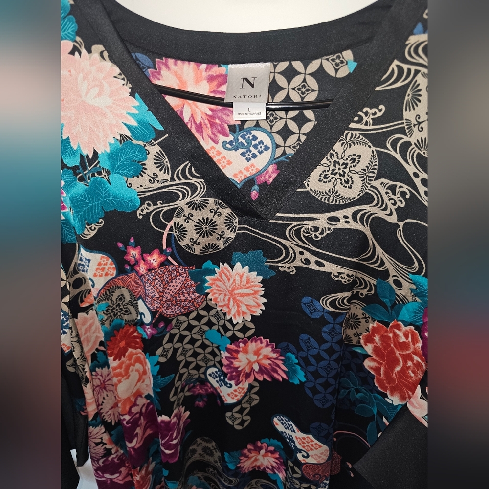 Floral Black Dress - Picture 2 of 3